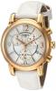 Tissot Men's Swiss Quartz Gold and Leather Watch, Color:White (Model: T0502173711700)