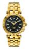 Versace Men's 'V-Race' Swiss Quartz Stainless Steel Casual Watch, Color:Gold-Toned (Model: VAH070016)