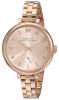Marc by Marc Jacobs Women's MBM3364 Sally Rose Gold-Tone Stainless Steel Bracelet Watch