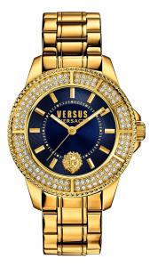 Versus by Versace Women's SGM270015 Tokyo Crystal Analog Display Quartz Gold Watch