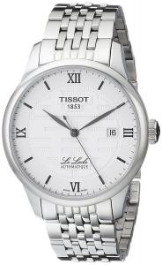 Tissot Men's T41183350 Le Locle Analog Display Swiss Automatic Silver Watch