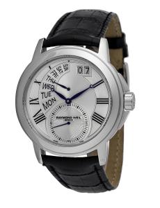 Raymond Weil Men's 9579-STC-65001 Tradition Silver Day Date Dial Watch