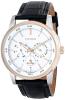 Citizen Eco-Drive Men's BU2016-00A Two-Tone Watch with Black Leather Band
