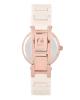Anne Klein Women's AK/1018PMLP Diamond-Accented Light Pink Watch With Ceramic Bracelet