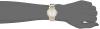 Anne Klein Women's AK/1931SVTT Diamond-Accented Dial Two-Tone Bracelet Watch