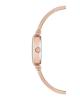 Anne Klein Women's AK/2216BLRG Swarovski Crystal-Accented Rose Gold-Tone and Blush Pink Bangle Watch