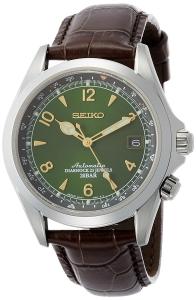 Seiko Men's SARB017 Mechanical Alpinist Analog  Automatic Self Wind Brown Watch