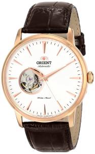 Orient Men's FDB08001W0 "Esteem" Stainless Steel Automatic Watch with Leather Band