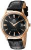 Orient Men's '2nd Gen. Bambino Ver. 1' Japanese Automatic Stainless Steel and Leather Dress Watch, Color:Black (Model: FAC00001B0)