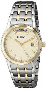 Bulova Men's 98C60 Two-Tone Bracelet Watch