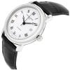 Frederique Constant Men's Silver Dial Leather Strap Watch FC303MC4P6XG (Certified Reurbished)