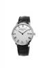 Frederique Constant Men's 'Slimline' Automatic Stainless Steel and Leather Casual Watch, Color:Black (Model: FC-306MR4S6)