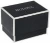 Bulova Men's 98B142 Precisionist Black Stainless Steel Watch With Black Rubber Band