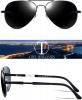 ATTCL Men's Aviator Driving Polarized Sunglasses Al-Mg Metal Frame Ultra Light