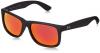 Ray-Ban RB4165 JUSTIN COLOR MIX 55mm Black Rubber Red Mirror Sunglasses, 55mm