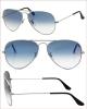 RAY-BAN RB 3025 AVIATOR SUNGLASSES (58 mm, 003/3F SILVER CRYSTAL WHITE/GRADIENT BLUE)