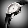 Burberry BU9206 Women's Black Leather Strap White Dial Watch
