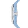 Michael Kors Women's 'Bradshaw' Quartz Plastic and Silicone Casual Watch, Color Blue (Model: MK2744)