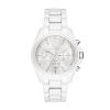 Michael Kors Women's 'Bradshaw' Quartz Stainless Steel Casual Watch, Color White (Model: MK6585)