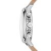 Michael Kors Watches Mens Gage Stainless-Steel and Taupe Leather Watch
