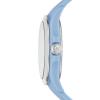 Michael Kors Women's 'Bradshaw' Quartz Plastic and Silicone Casual Watch, Color Blue (Model: MK2744)