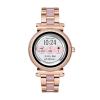 Michael Kors Access Women's 'Sofie Touchscreen' Quartz Stainless Steel Casual Watch, Color Rose Gold-Toned (Model: MKT5041)