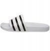 adidas Men's Adilette Sport Slide,White/Black,7 D(M) US
