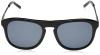 Calvin Klein Men's Ck4320s Oval Sunglasses, Black, 54 mm