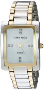 Anne Klein Women's Swarovski Crystal Accented Bracelet Watch