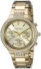 Đồng hồ Caravelle New York Women's 44L179 Swarovski Crystal Gold Tone Watch