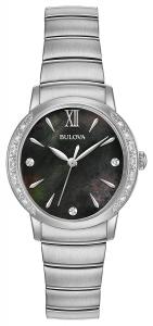 Đồng hồ Bulova Women's Quartz Stainless Steel Dress Watch, Color Silver-Toned (Model: 96R213)
