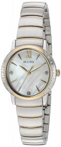 Đồng hồ Bulova 98R231 Women's 28mm Diamond Two-Tone Stainless Steel Bracelet Watch
