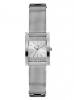 Đồng hồ Guess Women's U0127L1M Timeless Shine Crystal Mesh Silver-Tone Watch