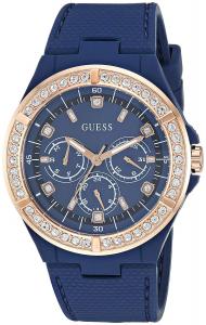 Đồng hồ GUESS Women's Quartz U1093L2 Stainless Steel and Silicone Casual Watch