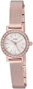 Đồng hồ GUESS Women's U0954L3 Stainless Steel Crystal Mesh Bracelet Watch