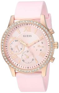 Đồng hồ GUESS Women's U1135L2 Rose Gold-Tone and Pink Multifunction Watch