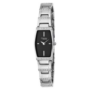 Đồng hồ Caravelle by Bulova Women's 43T17 Crystal Accented Black Dial Watch