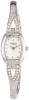 Đồng hồ Caravelle by Bulova Women's 43L62 Swarovski Crystal Accented Silver and White Dial Watch