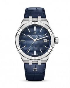 Đồng hồ Maurice Lacroix Aikon Gents Automatic Watch, 42 mm, Blue, AI6008-SS001-430-1