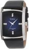 Đồng hồ Armitron Men's 20/4604DBSVBK Crystal Accented Gray Degrade Black Leather Strap Watch
