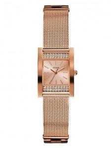 Đồng hồ GUESS Factory Women's Rose Gold-Tone Rectangular Watch, U0127L3M