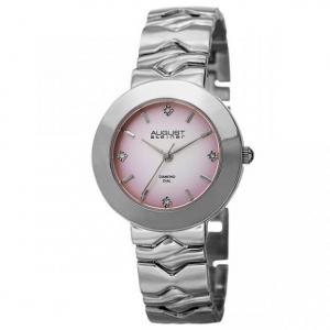 Đồng hồ August Steiner Women's Quartz Diamond Markers Gradient Dial Pink Bracelet Watch AST8157PK