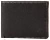 Timberland Men's Leather Wallet with Attached Flip Pocket Black Blix