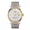 Đồng hồ Tissot T-Classic Automatic Titanium Silver Dial Two-tone Men's Watch T0874075503700