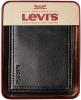 Ví da Levi's Men's Slim Bifold Wallet - Genuine Leather Casual Thin Slimfold with Extra Capacity and ID Window 31LV1344