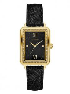 Đồng hồ Guess Factory Women's Black and Gold-Tone Rectangle Watch U0841L1M, NS