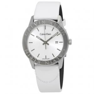 Đồng hồ nữ Calvin Klein  Steady Silver Dial Ladies Watch K7Q211L6