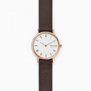 Đồng hồ Skagen Signatur Brown Leather Watch SKW2760